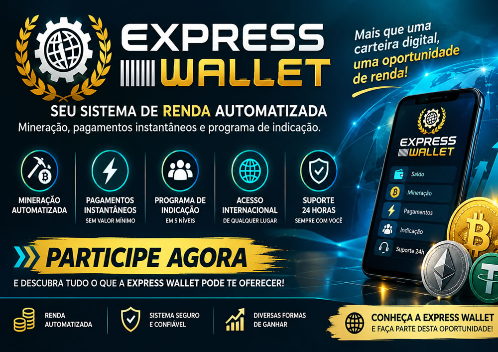 [Automação, mineração, pagamentos instantâneos e programa de indicação]