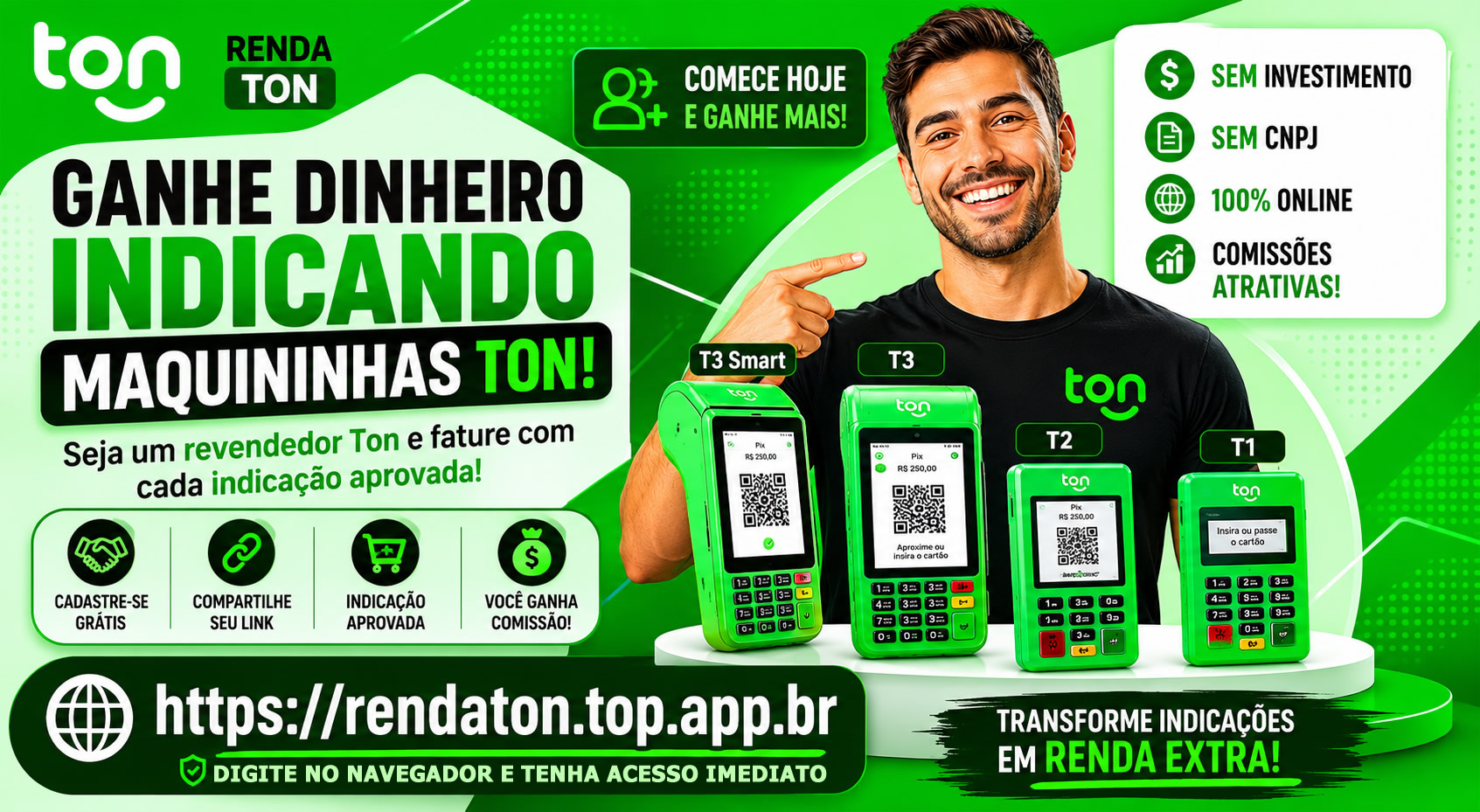 [Descubra como fazer renda extra indicando maquininhas Ton sem investir]