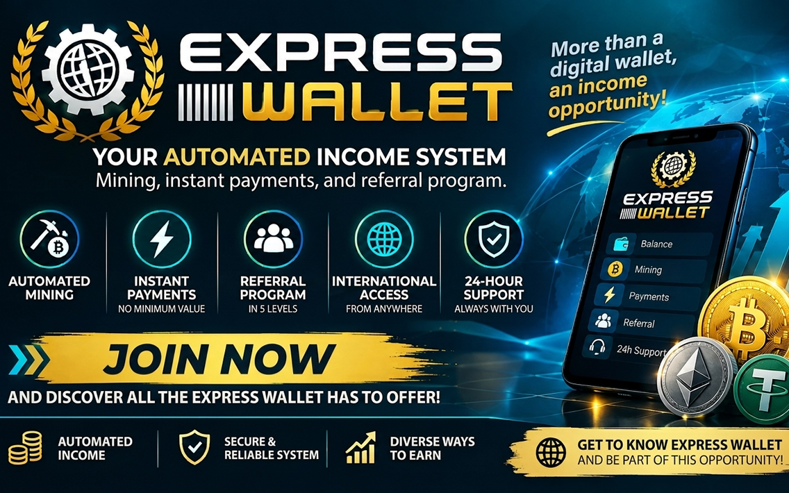 [Automation, mining, instant payments, and referral program]