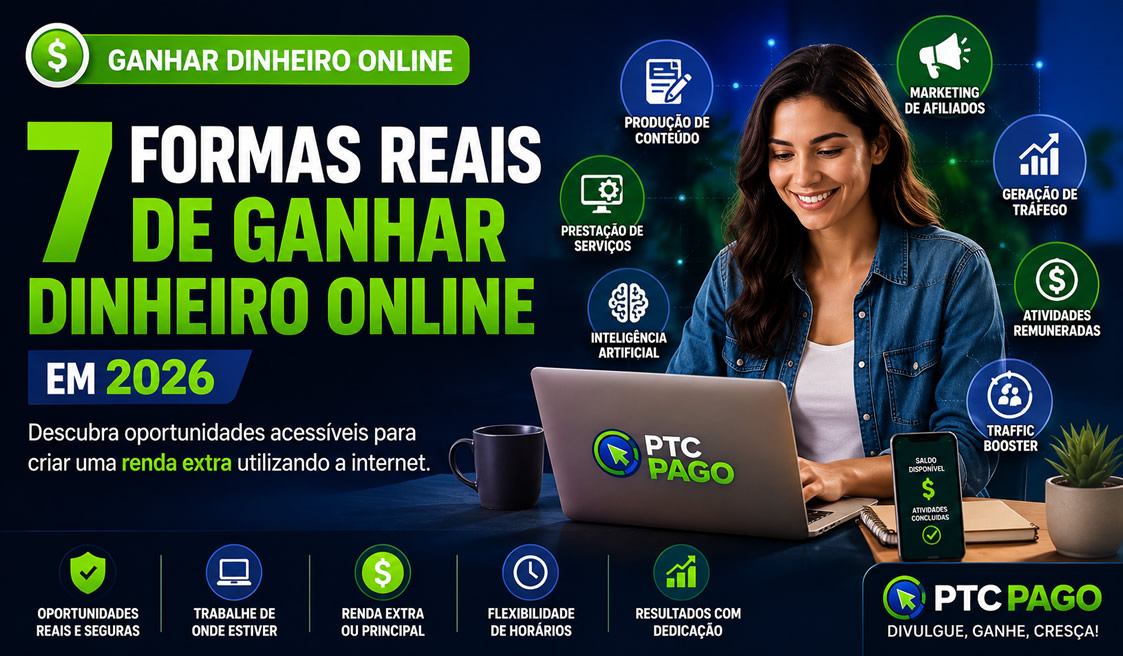[7 Formas Reais de Ganhar Dinheiro Online em 2026]