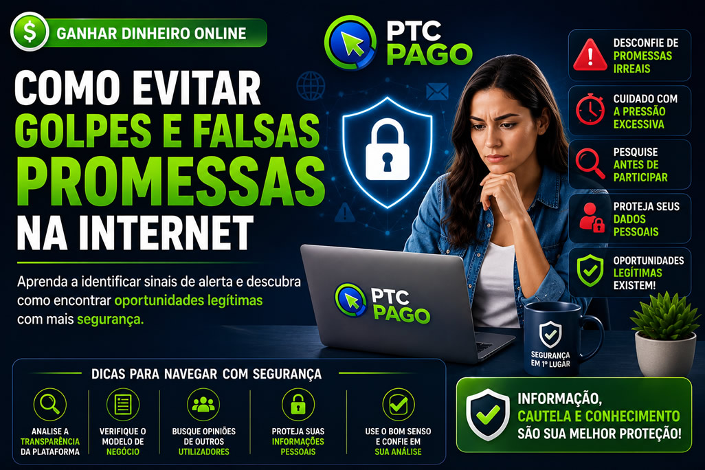 [Como Evitar Golpes e Falsas Promessas na Internet]